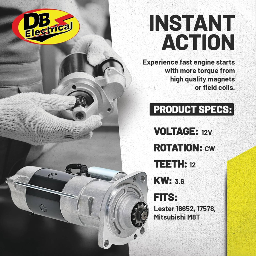 DB Electrical Starter for Ford Auto and Light Truck E-350 Econoline