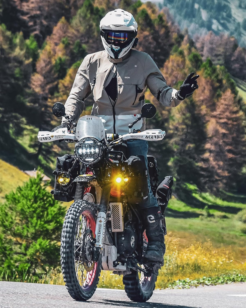Summer Motorcycle Riding Jacket with CE Armor | Breathable Mesh, Lightweight, CE Level 2 Armor, EVA Back Protector