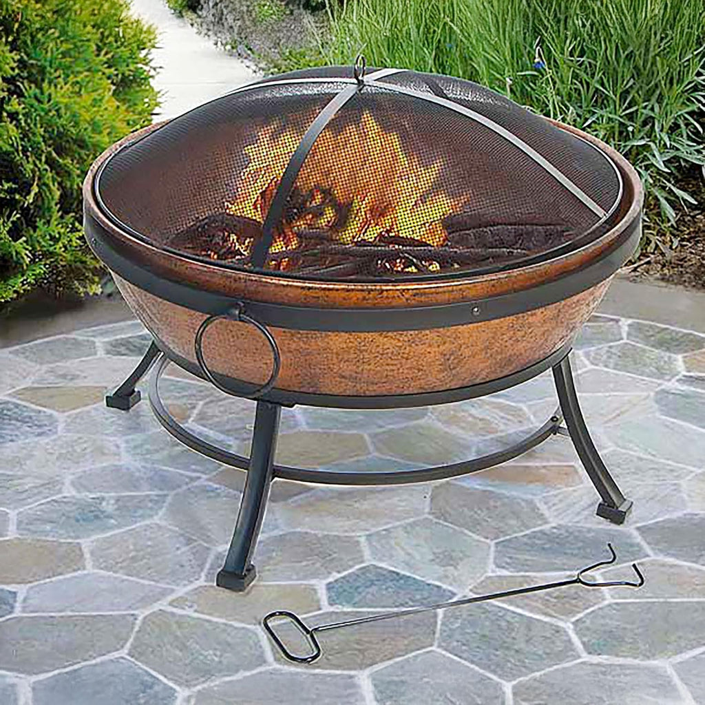 Kay Home Product's Avondale Steel Fire Bowl