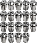 CME ER-25 Collet Set, 1/16" to 5/8", 19 pcs