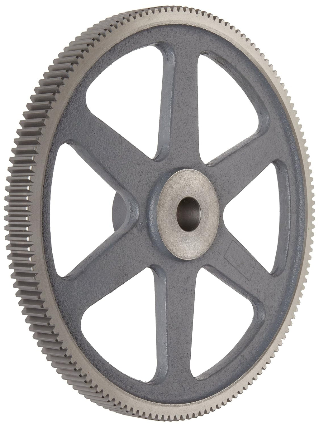 Boston Gear YB96 Spur Gear, Cast Iron, Inch, 16 Pitch, 0.750" Bore, 6.125" OD, 0.750" Face Width, 96 Teeth