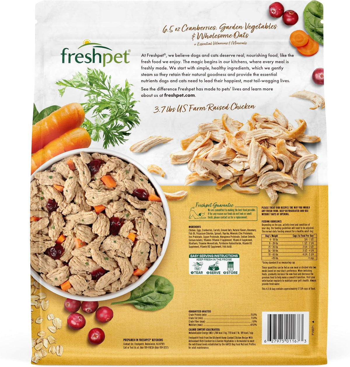 Fresh From the Kitchen Dog Food, 4.5 lb