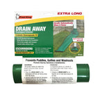 DE300 Standard Plastic Drain Away Downspout Extender, Extends 12-Feet, Green