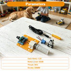 XUNKUANER 5V 30mm Stroke Mini Reciprocating Linear Actuator