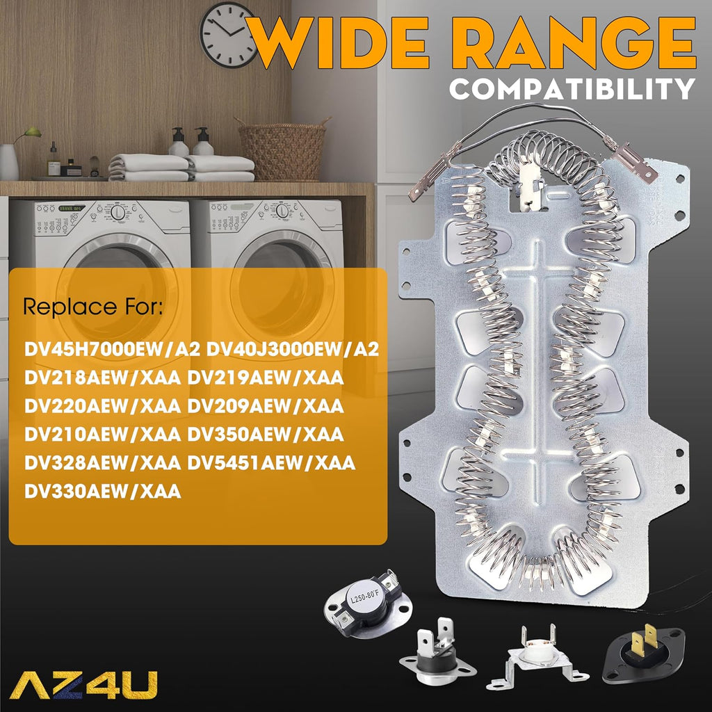 Dryer Heating Element Thermostat for Samsung DV45H7000EW/A2 DV40J3000EW/A2
