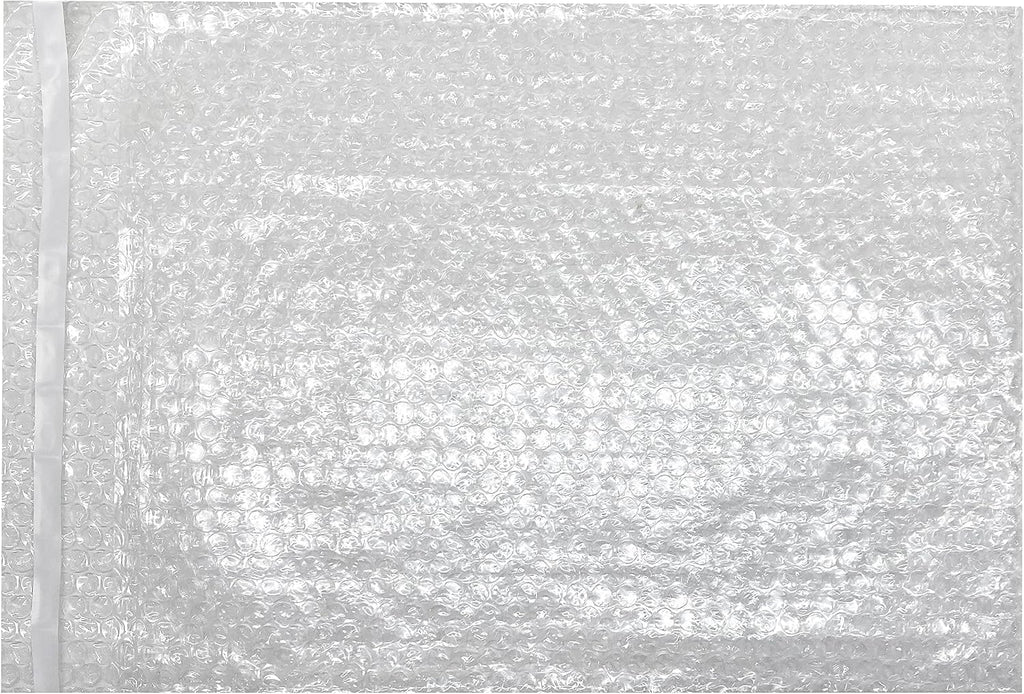 Bubble Out Bags 12" X 15.5" Clear Protective Wrap Cushioning Pouches Self Sealing Pack of 25. Protect Your Delicate