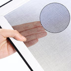 Adjustable Window Screens, 10 x 14-24 Inch, White, 2 Pack