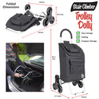Stair Climber Trolley Dolly Black