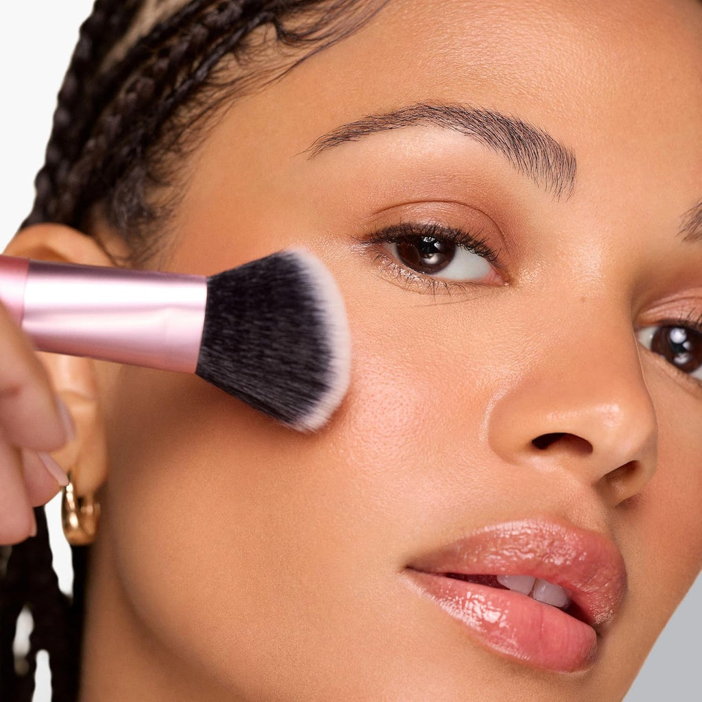 Ultimate Multi Tasker Brush, Makeup Brush for Foundation | Airbrushed finish, dual-ended bronzer brush and blush