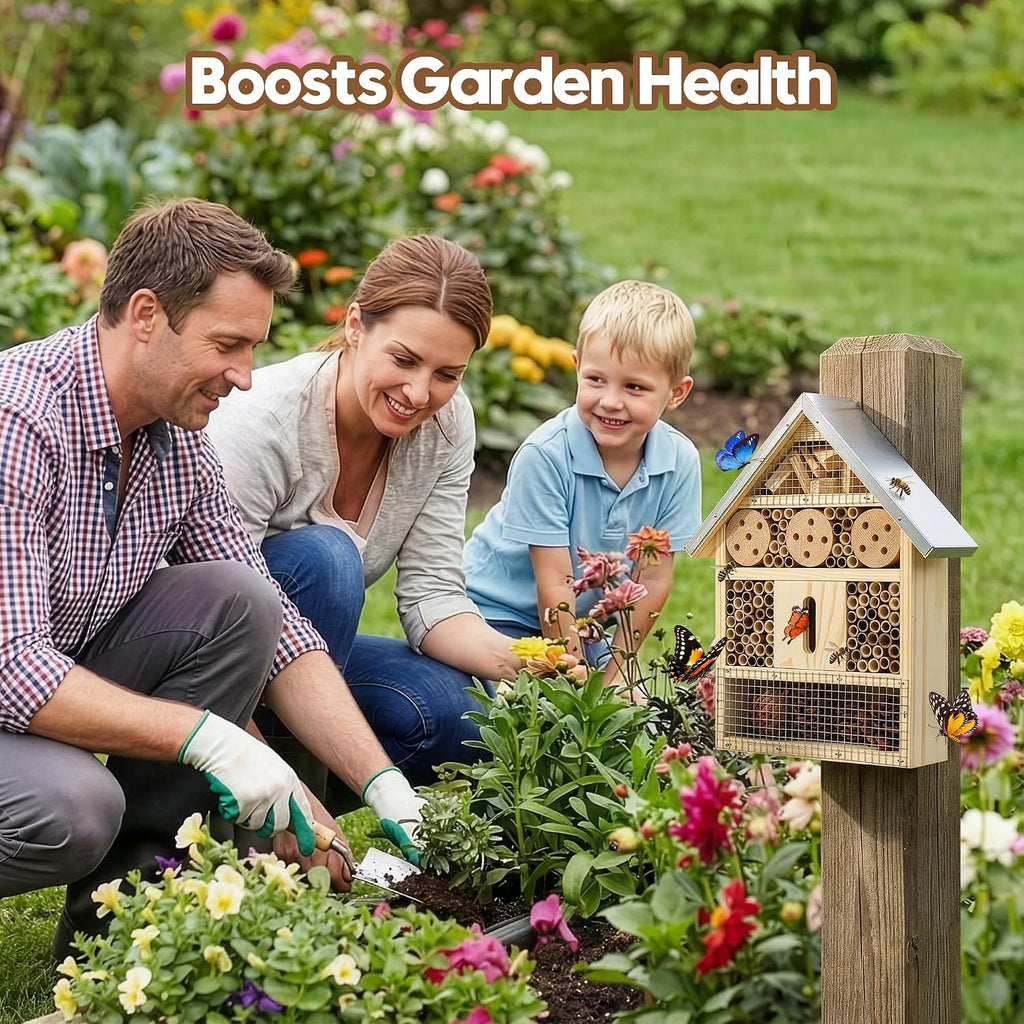 Insect Hotel & Mason Bee House,Butterfly House, Ladybug Hotel