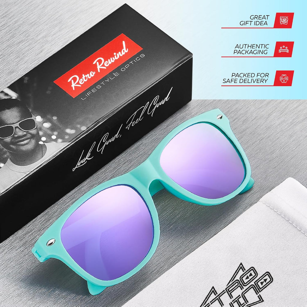 Kids Sunglasses for Boys Girls Age 3-12 - Shatterproof UV400 Toddler Children Sun Glasses
