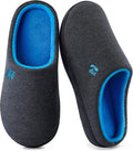 Men's Original Two-Tone Memory Foam Slipper | Slip-on, Indoor/Outdoor, House Use, Non-Slip, Machine Washable