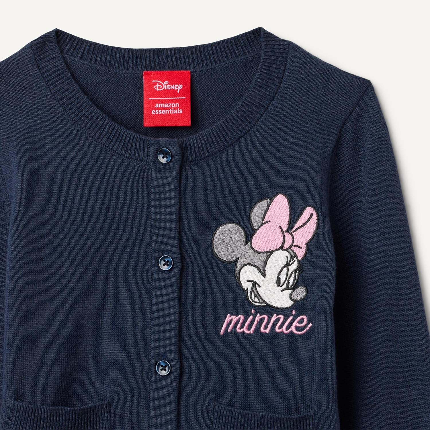 Disney Girls and Toddlers' Slim Fit Cotton Cardigan Sweater