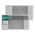Expandable Window Screen, 15" H x 21.6" - 40" W, 2 Pack