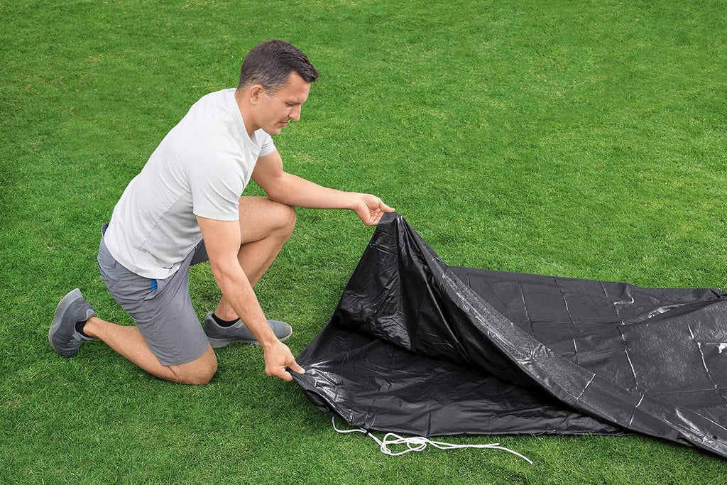 Flowlcear 10' Pool Cover | Fits Above Ground Pools Up to 10' in Diameter
