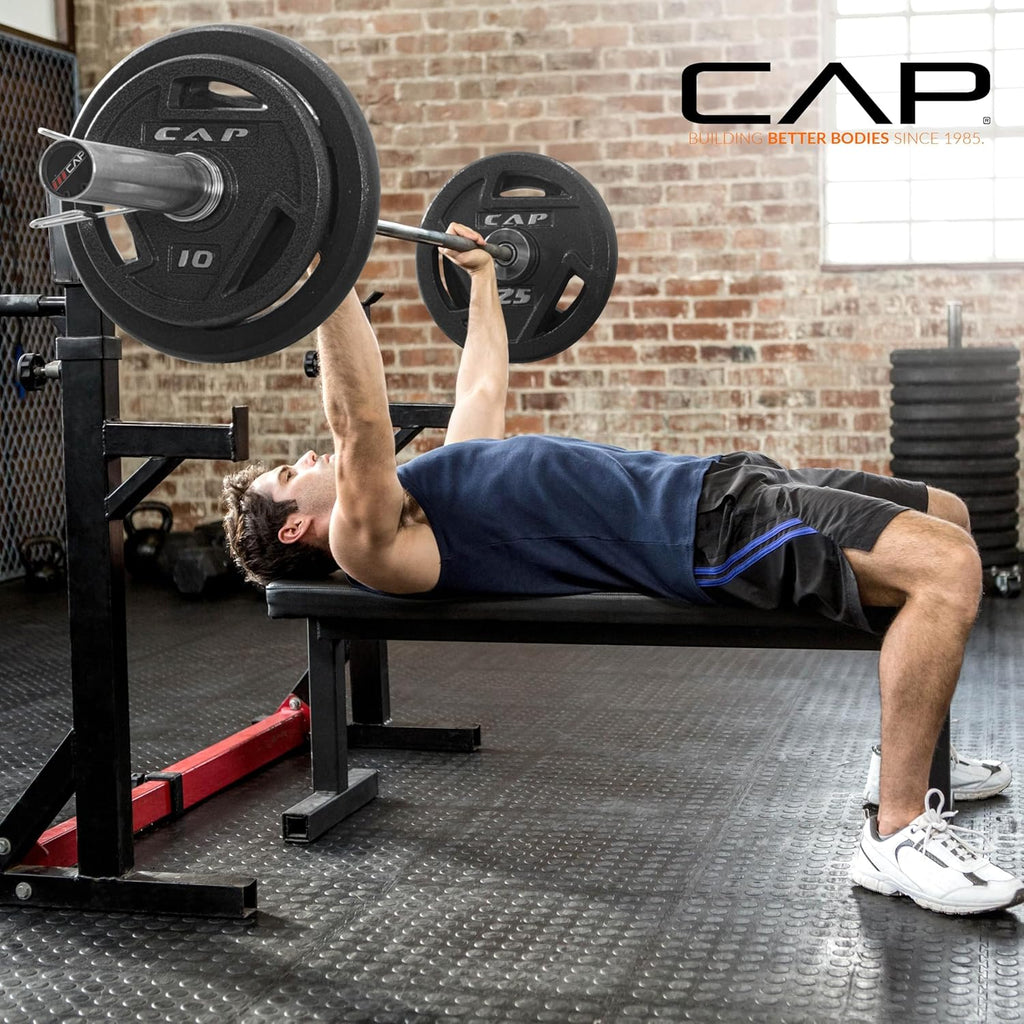 Barbell 2-Inch Olympic Cast Iron Plate Weight Set | 75-285 lbs | Multiple Options