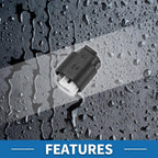 A ABSOPRO 2 Pin Water Temperature Sensor Connector Plug for Mini Cooper