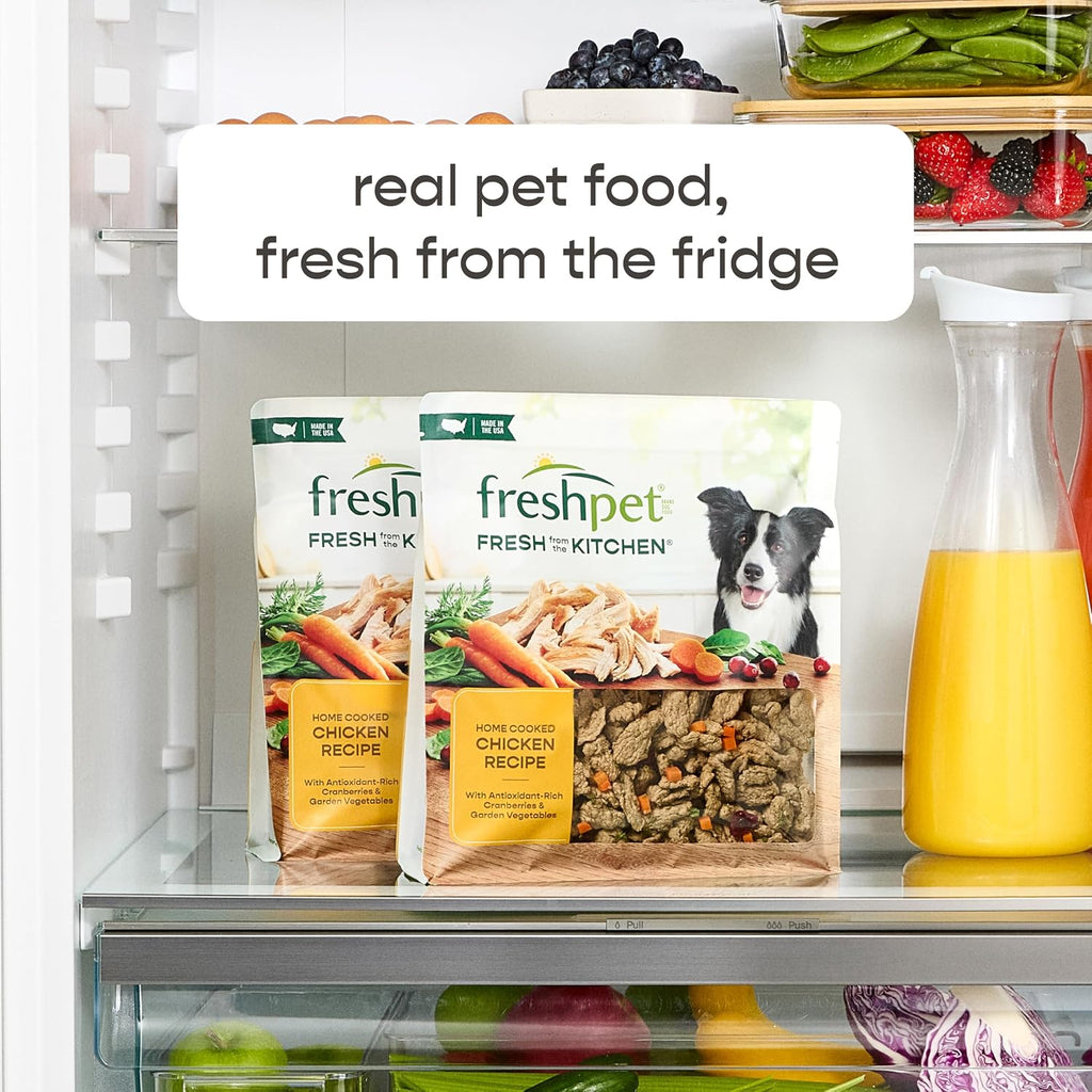Fresh Dog Food, Slice & Serve Roll, Tender Chicken Recipe, 6 lb.