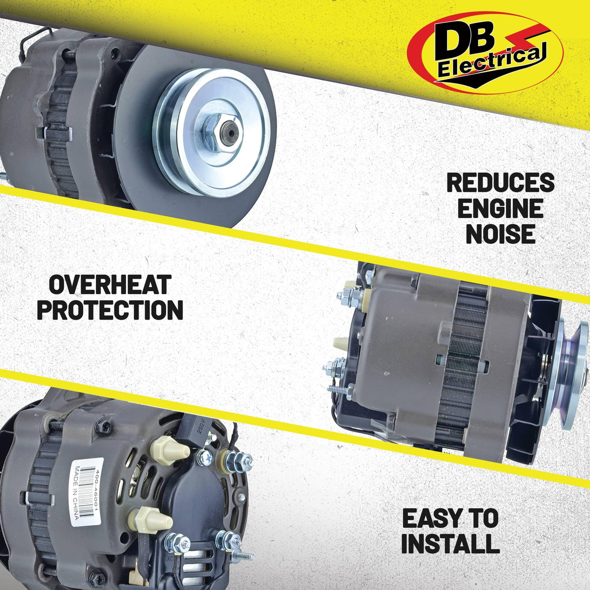 DB Electrical Alternator for Bobcat Compact Excavator 225 863HF 863HG 864F