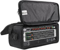 RRB40 4U Rack Bag Double-Sided Case, 12" Depth, Shoulder Strap, Zippered Pockets, Durable Nylon, for DJs and Live