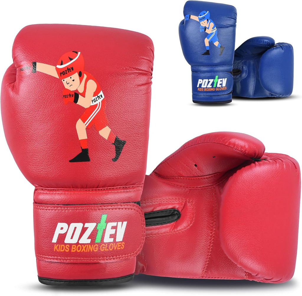Youth Boxing Gloves for Kids Ideal for Boxing, Kickboxing, Muay Thai, UFC, MMA - Beginner Junior Heavy Punching Bag