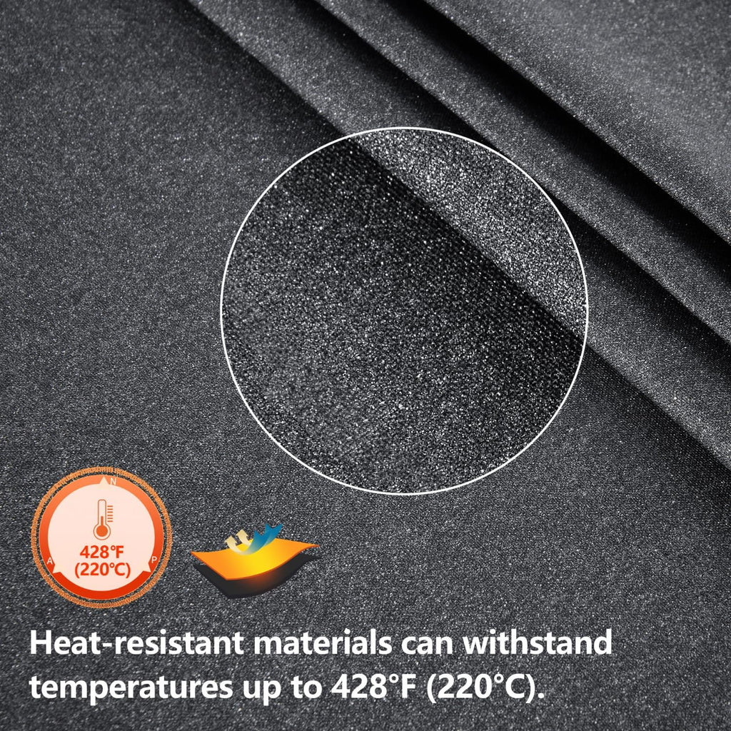 Heat Press Mat 11"x13": Double-Sided Heat-Resistant Materials Protective Resistant Mat Compatible with Cricut