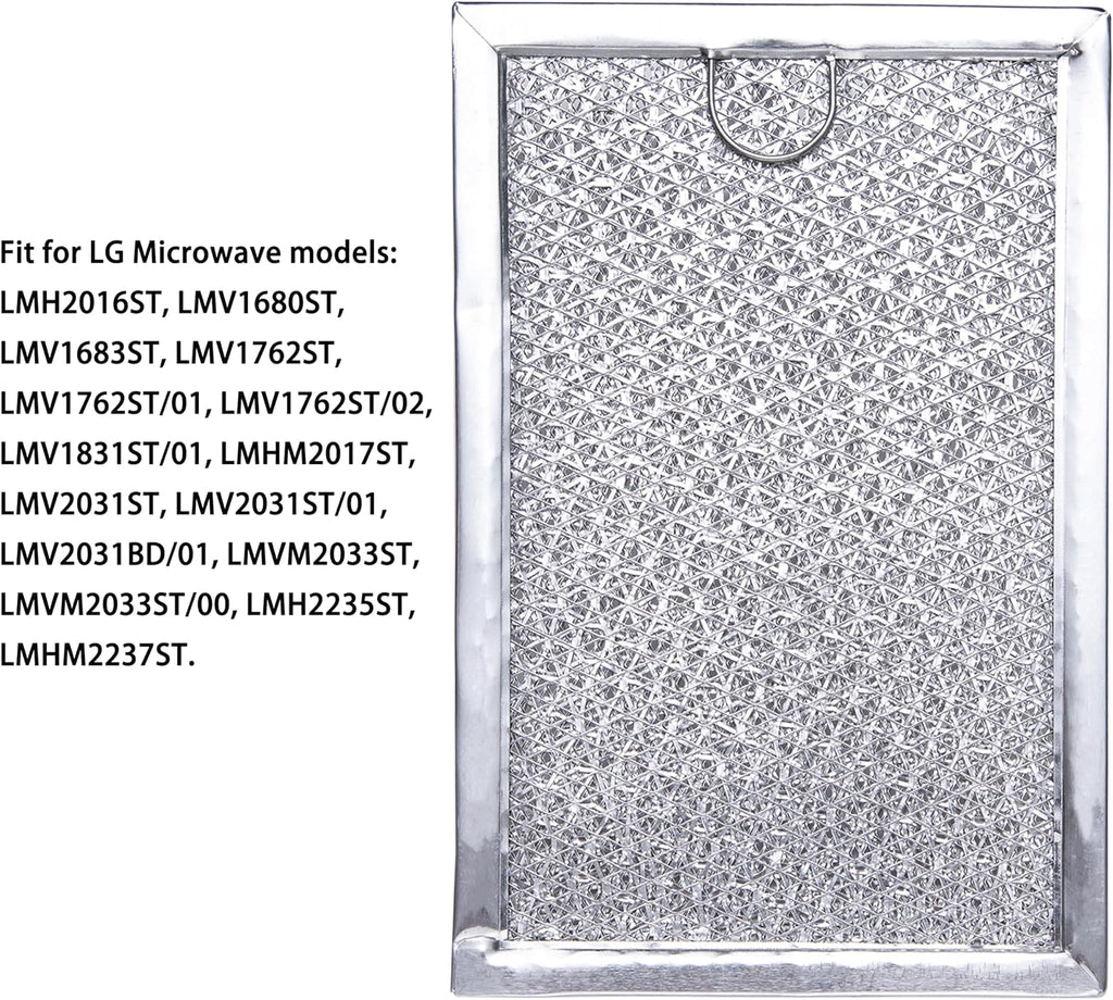LMV2031ST LMV1683ST LMHM2237ST LMV1762ST Grease Filter for LG Microwave