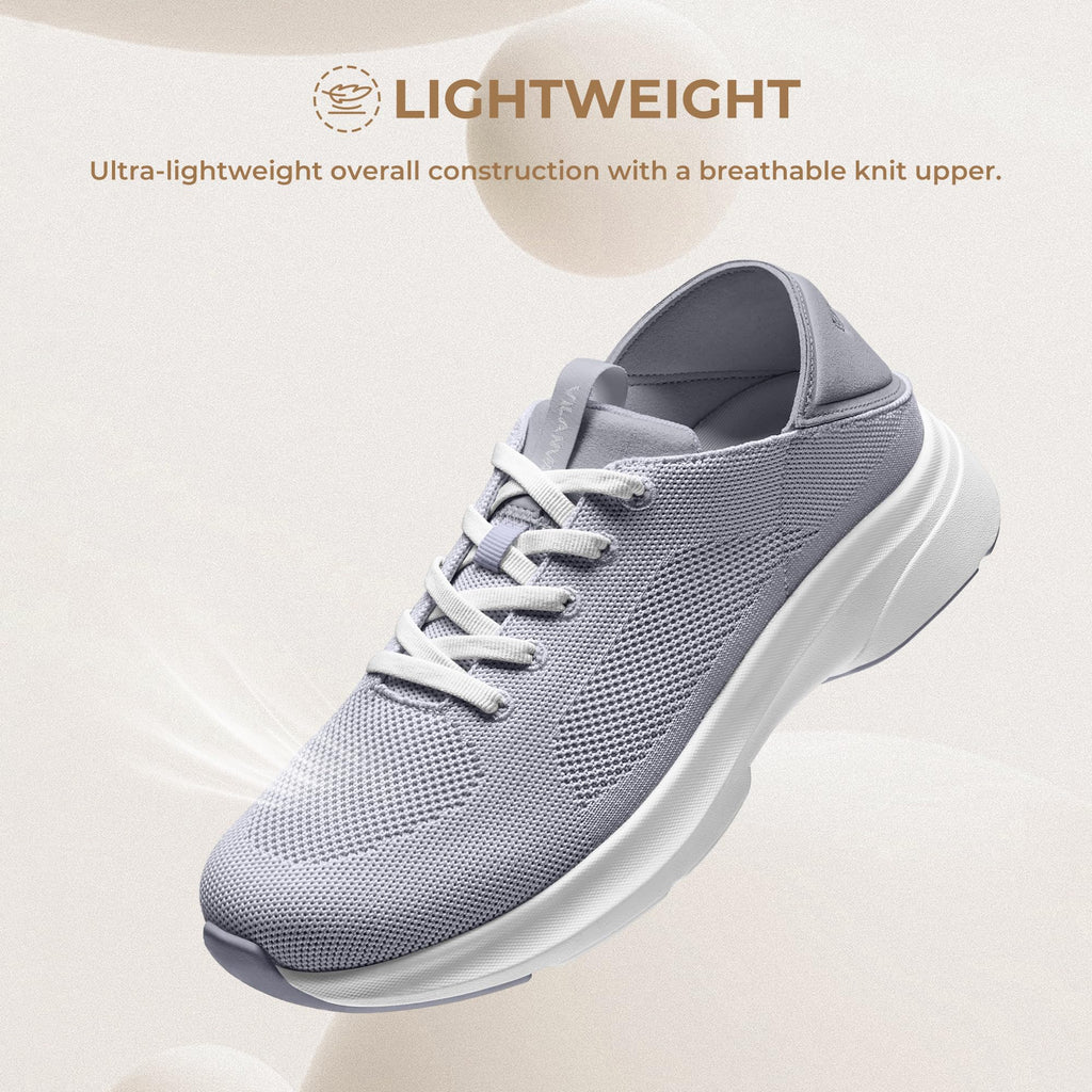 Women's Walking Shoes Gray Size 8