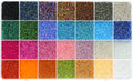 24000Pcs 2mm Glass Seed Beads Kit, with 28 Colors Small Beads Kit for Girls,Women and Adults,Bracelets