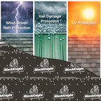 BlackKnight 4x250 Synthetic Roofing Underlayment, Professional Grade