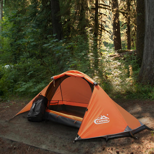 1 Person Tent for Camping Hiking Mountain Hunting Backpacking Tents 4 Season Resistance to Windproof Rainproof and