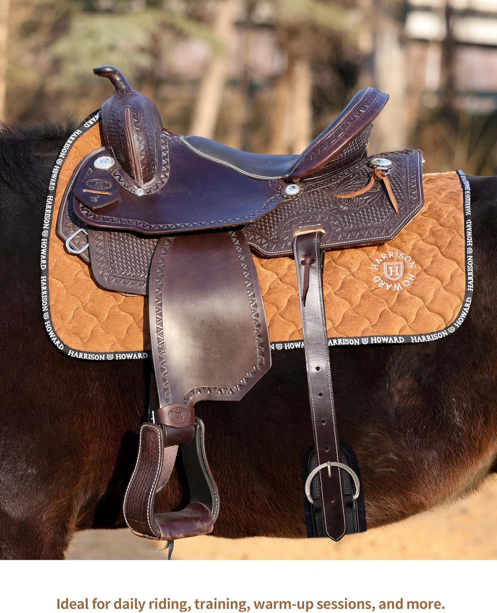 Far Infrared Saddle Pad, Western Saddle Pad