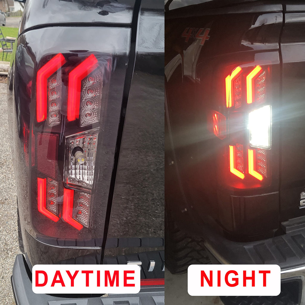 LED Tail Lights Assembly for Chevy Silverado 1500 2014-2018