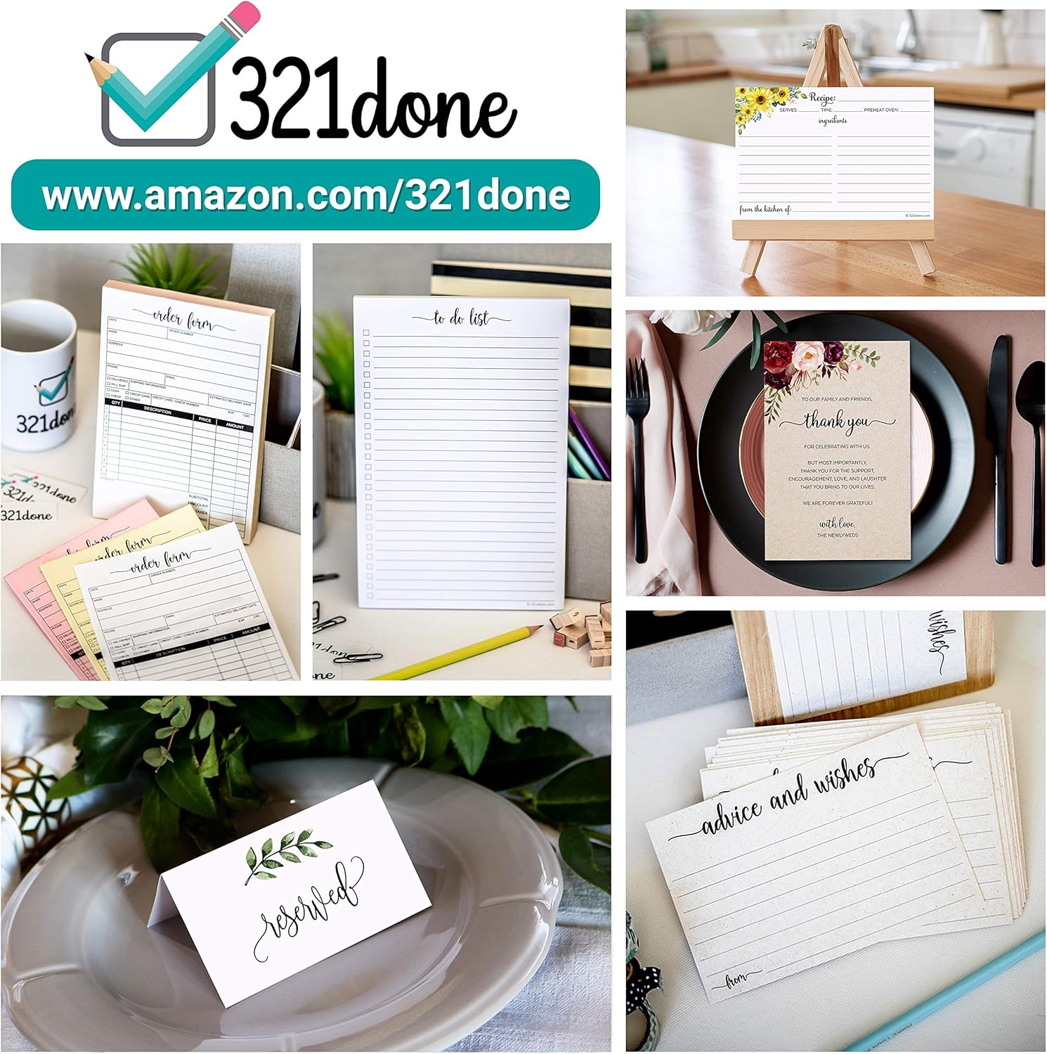 Undated Weekly Planner Notepad, Jumbo 11x17 Desk Pad - 50 Tear-Off Sheets, Weekday Monday-Friday Schedule, Daily Task