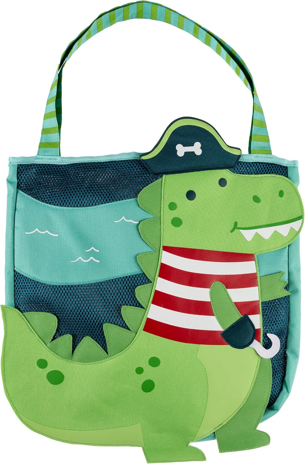 Beach Tote with Sand Toys - Toddler and Baby Beach Toys, Travel Friendly Beach Set, 6 Piece Beach Play Set, Beach Bag