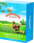 10LB Dried Black Soldier Fly Larvae, More Calcium Than Dried Mealworms, High Protein Chicken Feed, Poultry Treat