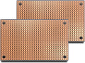 ST1 (Two-Pack) StripBoard, Uncut Strips, 1 Sided PCB, Size 1 = 50 x 80mm (1.97 x 3.15in)