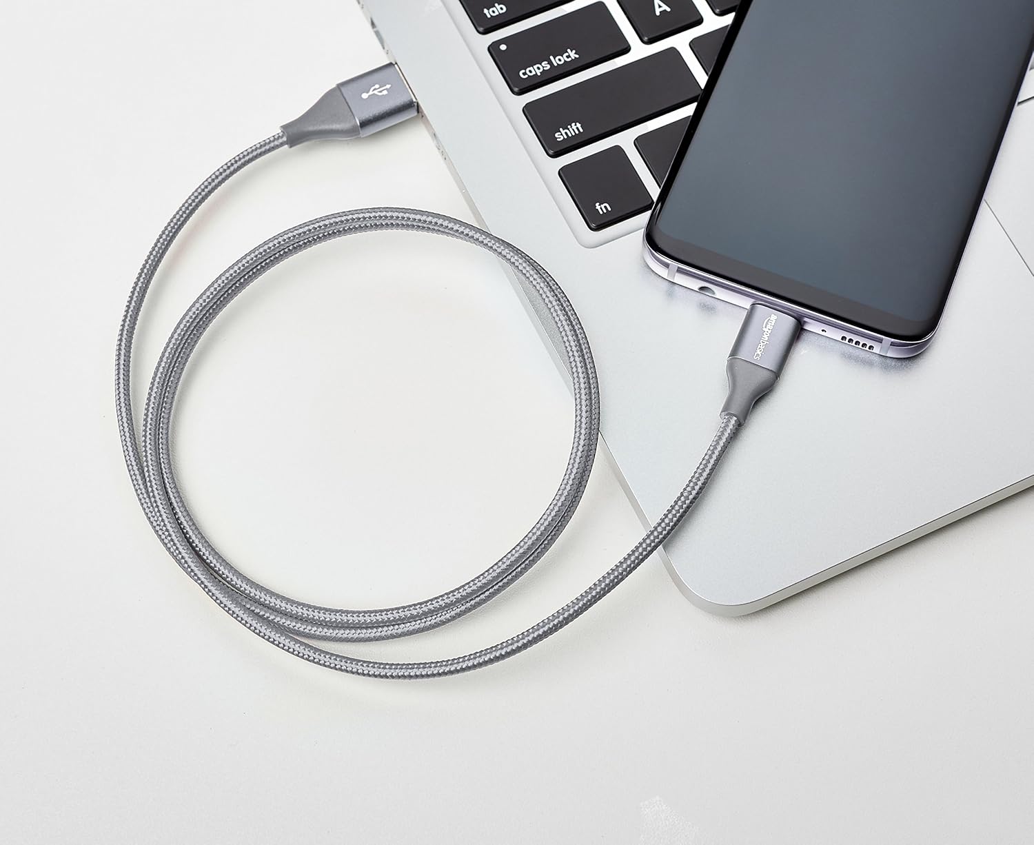Nylon Braided USB-C to USB-A 2.0 Fast Charging Cable, 480Mbps Speed, USB-IF Certified, Charge and Sync, for Apple
