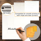 1000 Cashier Depot - 6" x 9" Catalog Envelopes – Open End – Sturdy 24lb White Wove – Gum Flap Closure – Professional