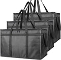 Insulated Food Delivery Bag, Commercial Catering, 3 Pack