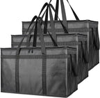 Insulated Food Delivery Bag, Commercial Catering, 3 Pack