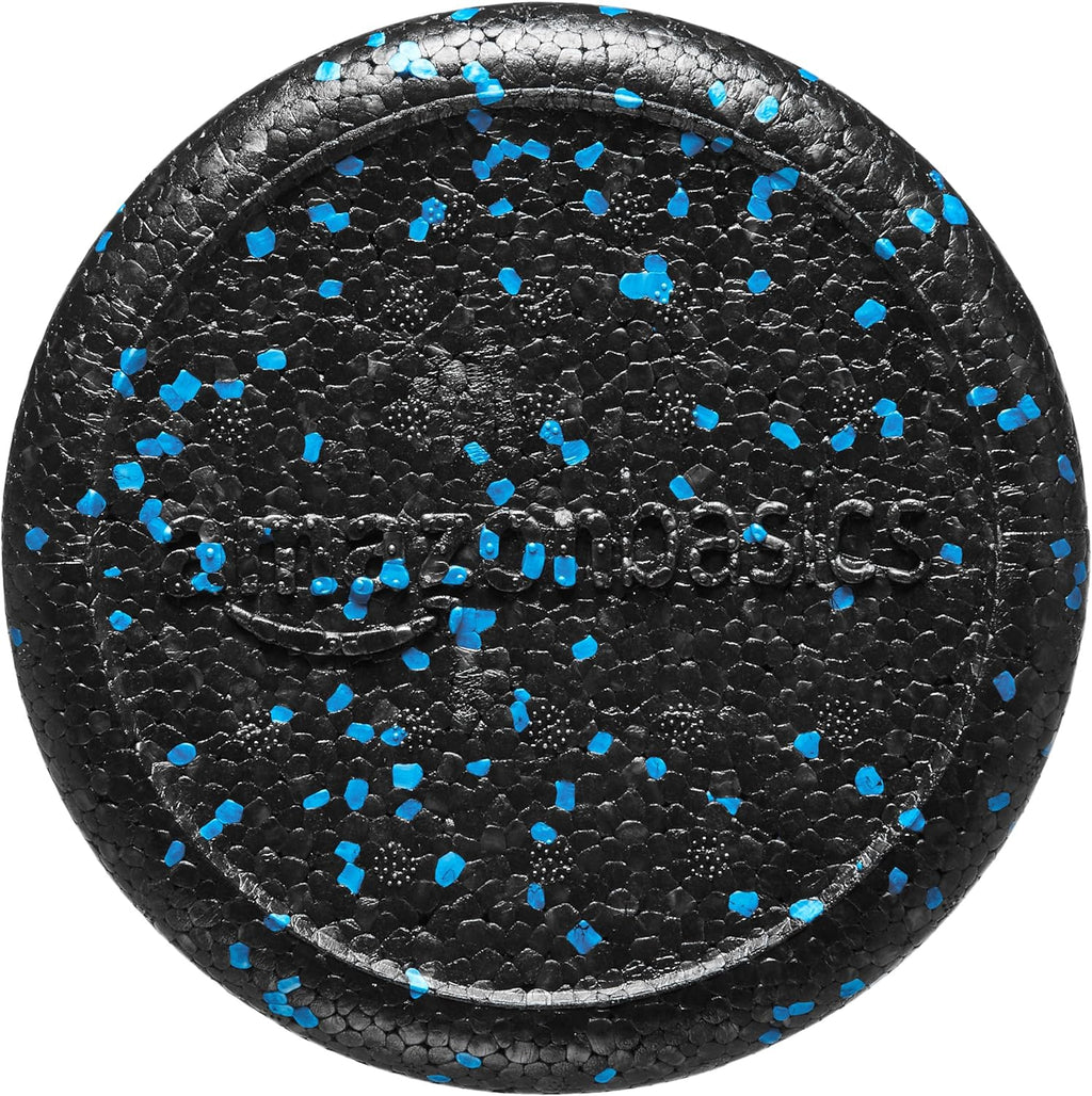 High Density Foam Roller for Exercise and Recovery, 24 Inches, Blue Speckled