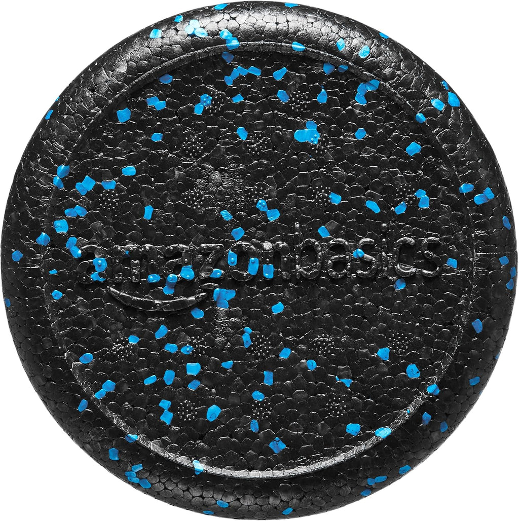 High Density Foam Roller for Exercise and Recovery, 36 Inches, Blue Speckled