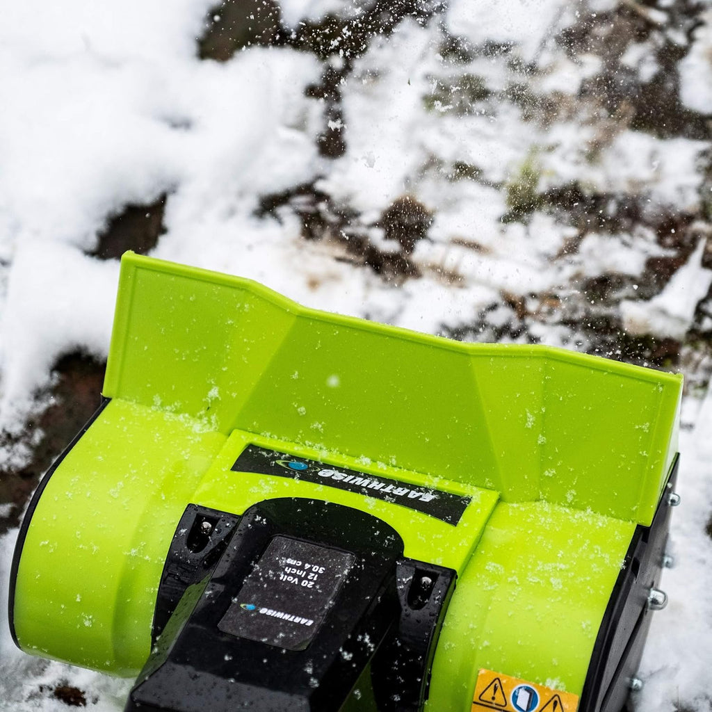 Power Tools by ALM 20-Volt 12-Inch Cordless Electric Snow Thrower