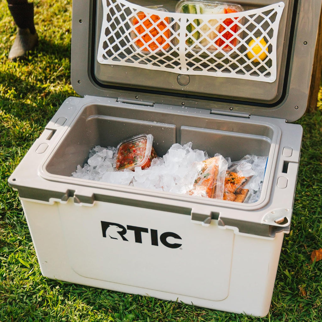 32 QT Ultra-Light Hard Cooler | Portable Hard Ice Chest Box for Beach, Drinks, Camping, Picnic, Fishing, Boat