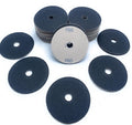 100PCS 4 Inch Silicon Carbide Velour Abrasive Paper Sanding Discs Sandpaper Sander (100pcs 80 Grit)