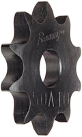 Browning 50A10 Plate Roller Chain Sprocket, Single Strand, Type A Hub, Steel, 5/8" Stocked Bore, 10 Teeth