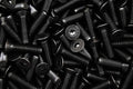 (50) Flat Socket Head 1/2-13 x 2 Cap Screw Allen Black