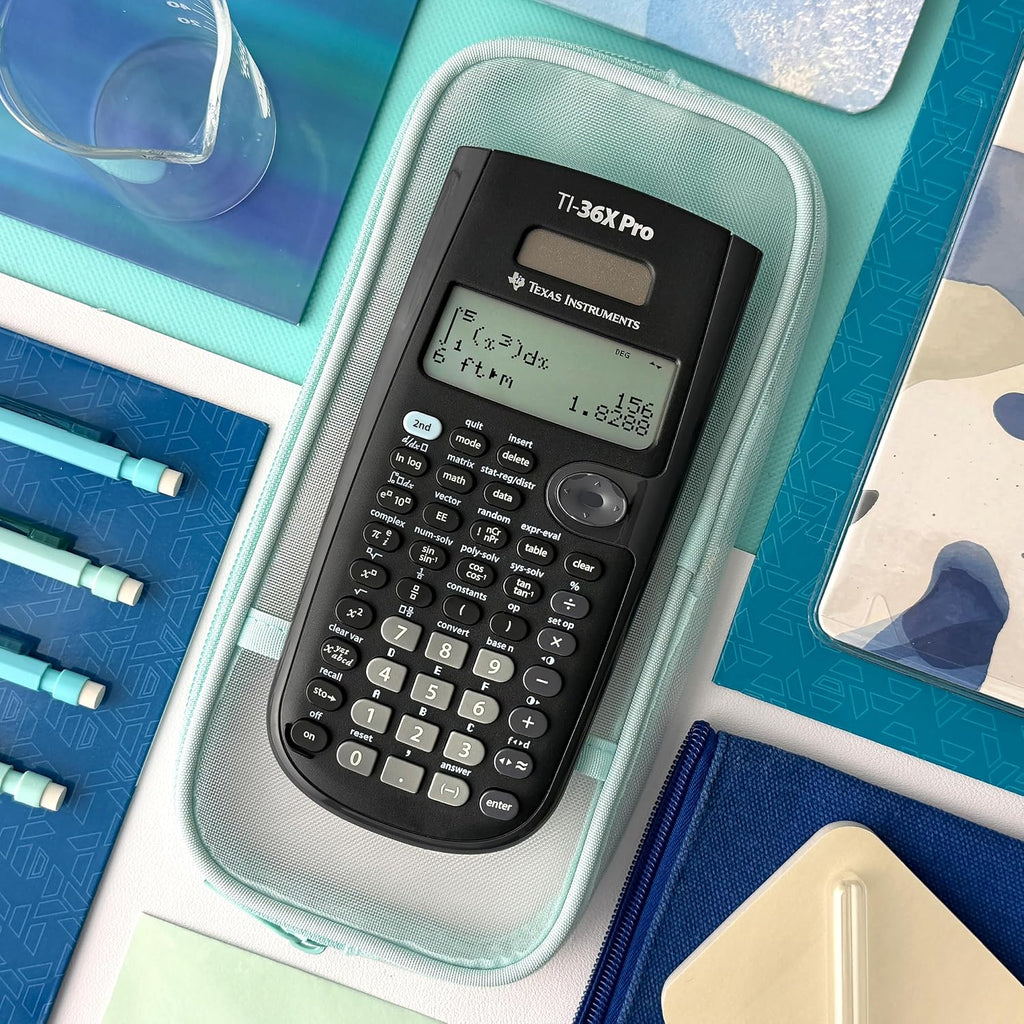 TI-36X Pro Engineering/Scientific Calculator | 9.7 Inch | Black. | Higher-level math & science functionality;