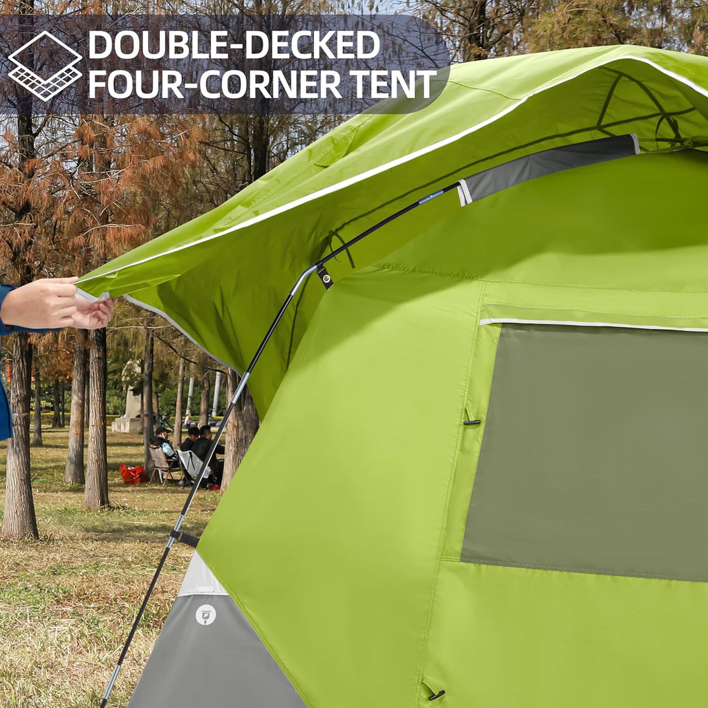 Tents for Camping 4/8 Person Waterproof Tent Quick Setup Folding Outdoor Backpacking Tents Family Hiking